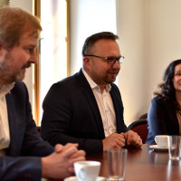 Navštívil nás ministr práce a sociálních věcí